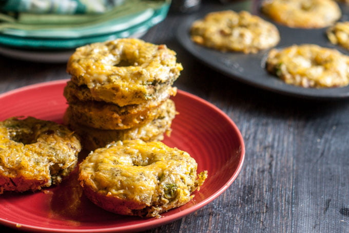 These low carb western omelet bagels are a delicious and convenience breakfast choice. 