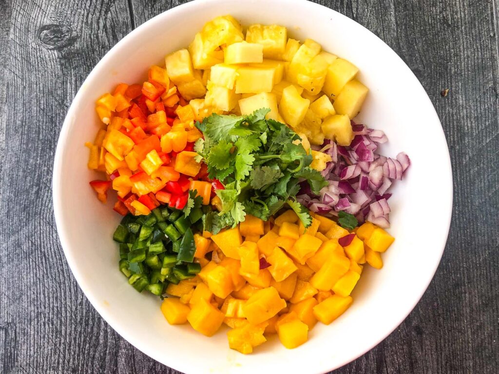 Keto Coconut Shrimp Recipe with Pineapple Mango Salsa in 30 minutes!