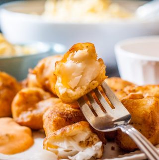 These easy beer batter fish nuggets are perfect for family fish dinner. Skip the fish fry and make your own!