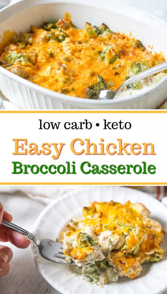 Low Carb Chicken Broccoli Casserole With Cauliflower Cream My Life