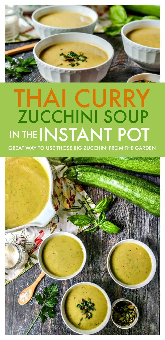 Thai Curry Zucchini Soup (Instant Pot Or Slow Cooker) My Life Cookbook