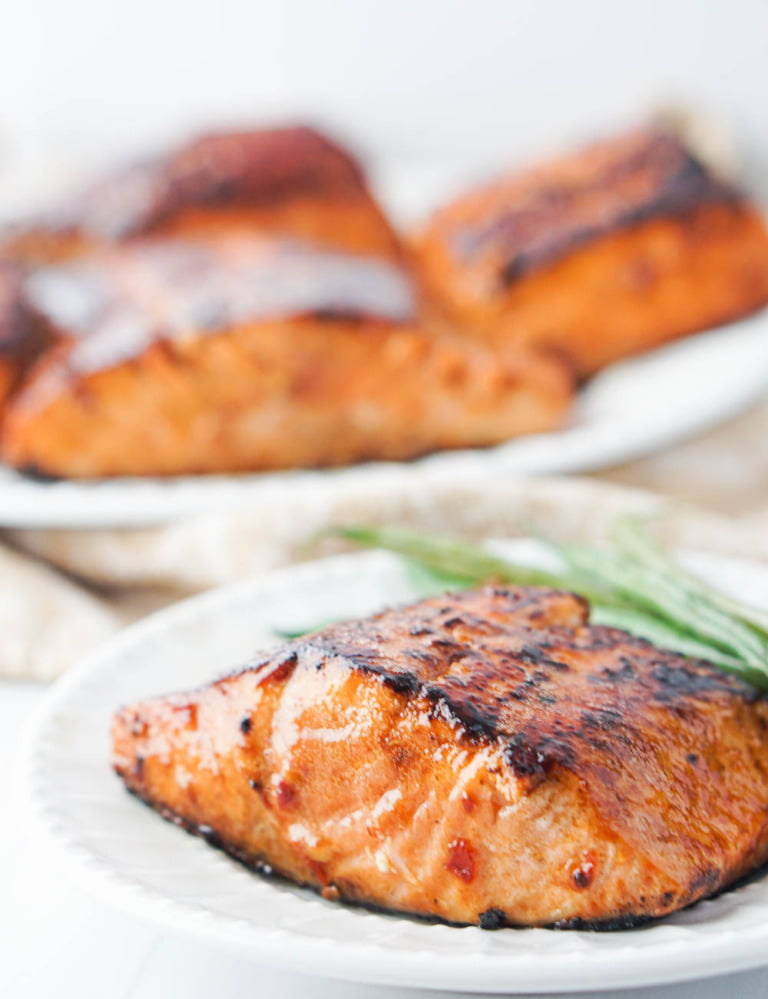 Keto Asian Salmon Recipe 4 ingredients & 15 minute healthy dinner!