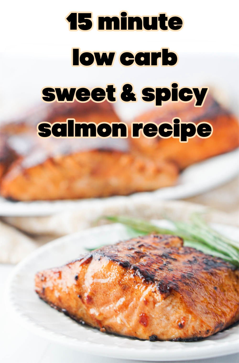 Keto Asian Salmon Recipe 4 ingredients & 15 minute healthy dinner!
