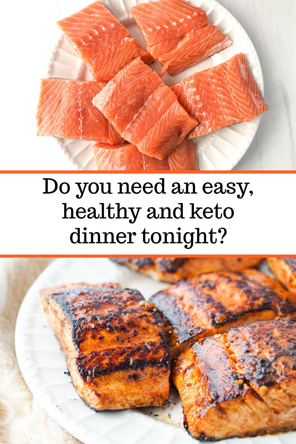 Keto Asian Salmon Recipe 4 ingredients & 15 minute healthy dinner!