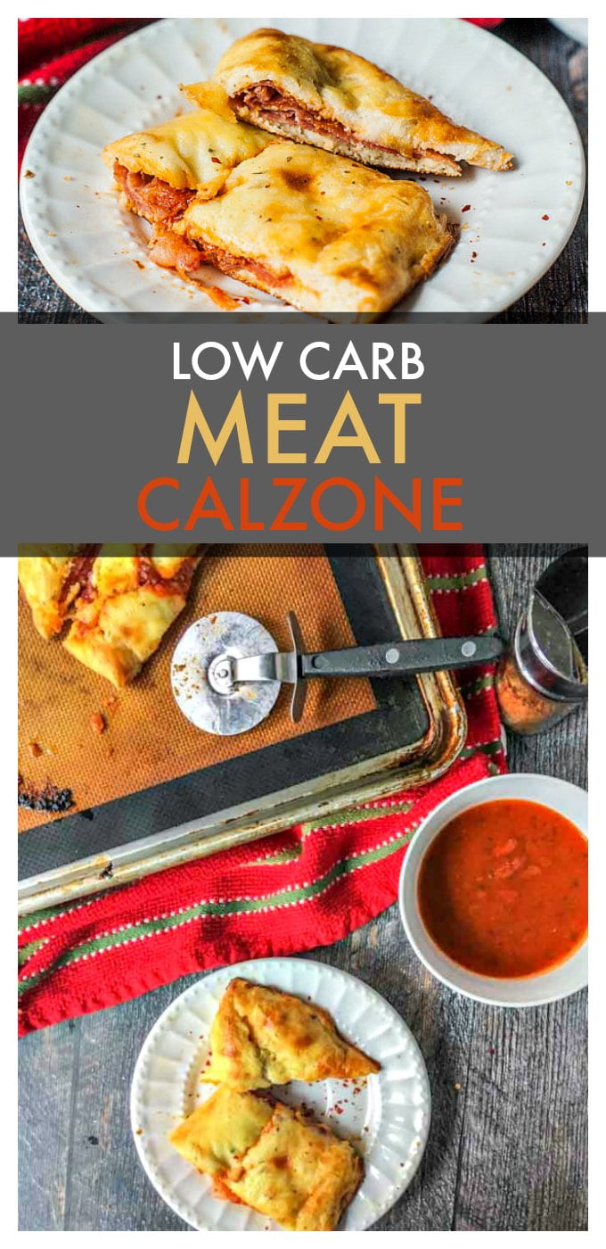 Low Carb Meat Calzone (Gluten Free) My Life Cookbook