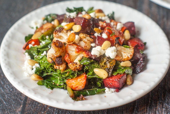 GRILLED GOAT CHEESE SALAD