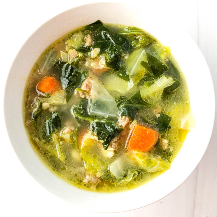 Keto Vegetable Sausage Soup