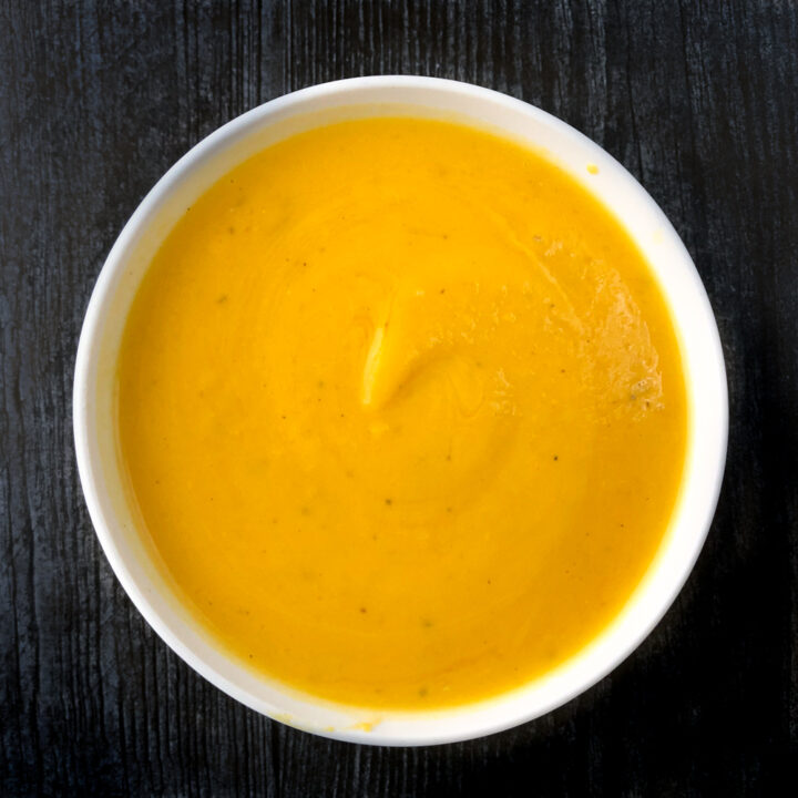 Homemade Butternut Squash Soup Recipe with Caramelized Onions