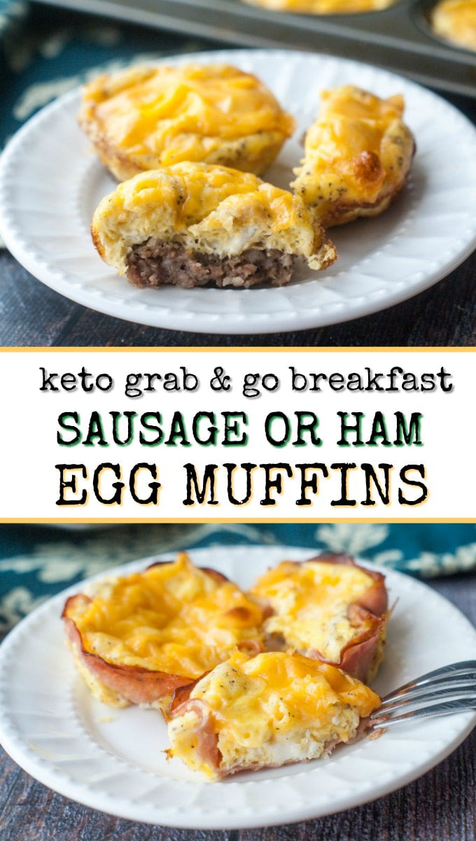 Keto Sausage Egg Muffins Low Carb Breakfast On the Go Breakfast