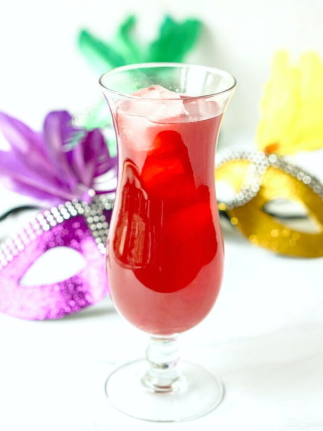 Keto Hurricane Drink & Jello Shots  for Mardi Gras
