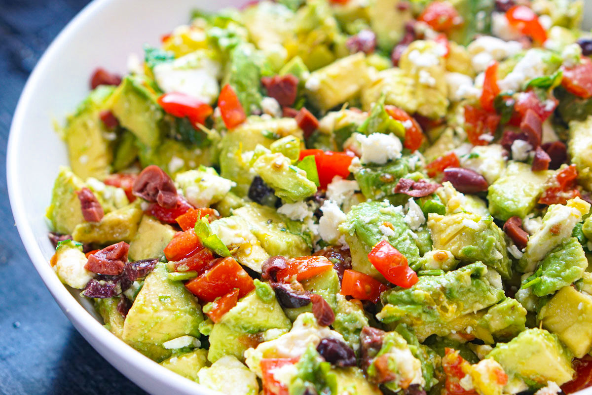 Closeup of the finished dip.