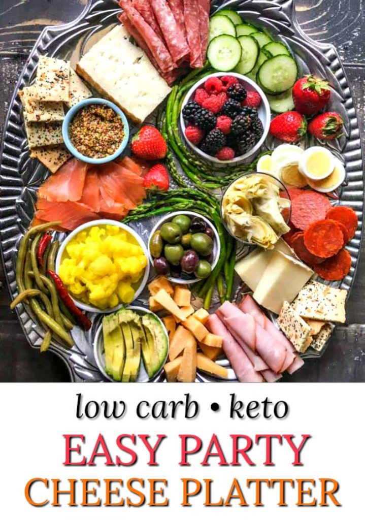 Low Carb Cheese Platter For an Easy No Cook Dinner My Life Cookbook