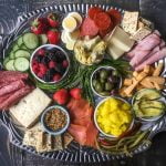 For a delicious low carb dinner you can put together in minutes, try this low carb cheese platter. Filled with tasty low carb foods, you can grab a glass of wine and talk about your day over this assortment of goodies.