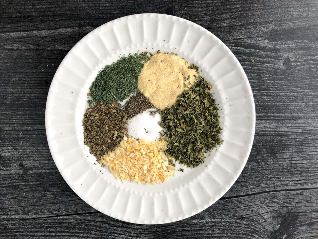 spices in ranch salad dressing 