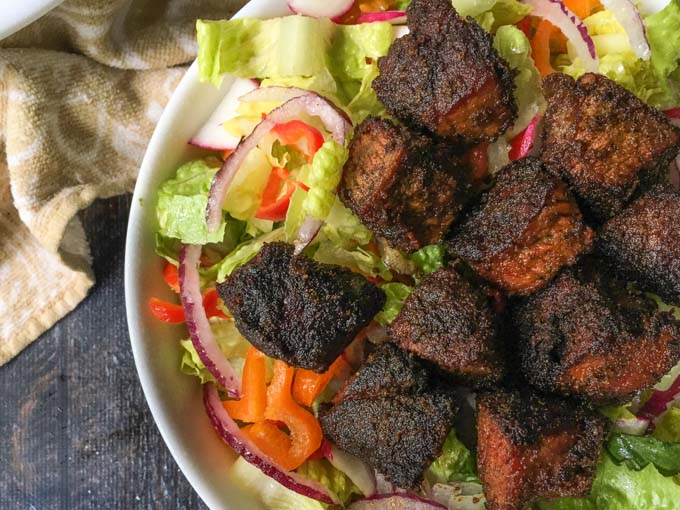 If you like crusty, morsels of smoked meat, you will love this low carb smoked burnt ends recipe. Each piece of meat has a spicy layer of rich flavor that will make your mouth water. A serving is just 2.5g net carbs.
