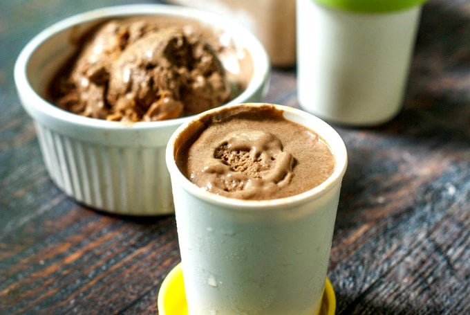 If you crave ice cream in the summer like I do, you will love this low carb chocolate peanut butter ice cream! It's rich and creamy and has that great tasty combination of chocolate and peanut butter. Only only 4.5g net carbs per serving!