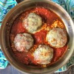 If you want an easy low carb dinner the whole family will love, try these low carb stuffed pizza burgers! Stuffed with cheese and topped with sauce and more cheese! Who wouldn't love that? Only 3.6g net carbs per burger.