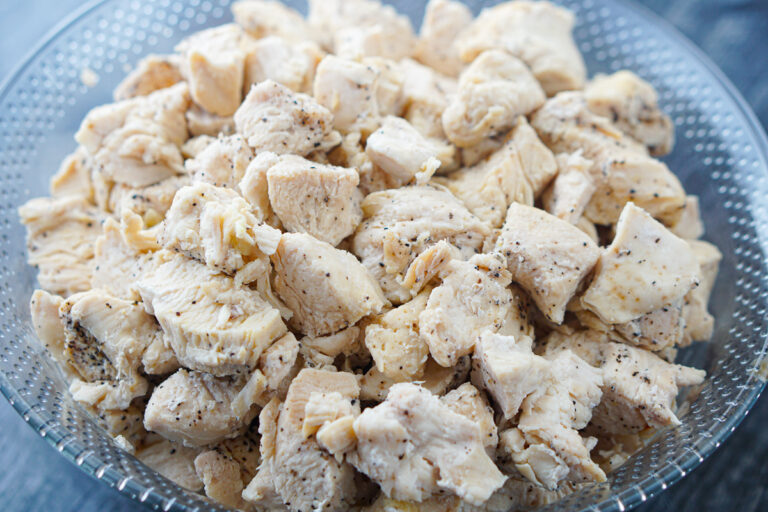 Instant Pot Chicken Cubes for Easy Keto Meal Prep Recipes & Meal Plans