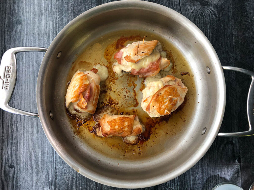 Keto Chicken Cordon Bleu Recipe without Breading just 4 Ingredients!