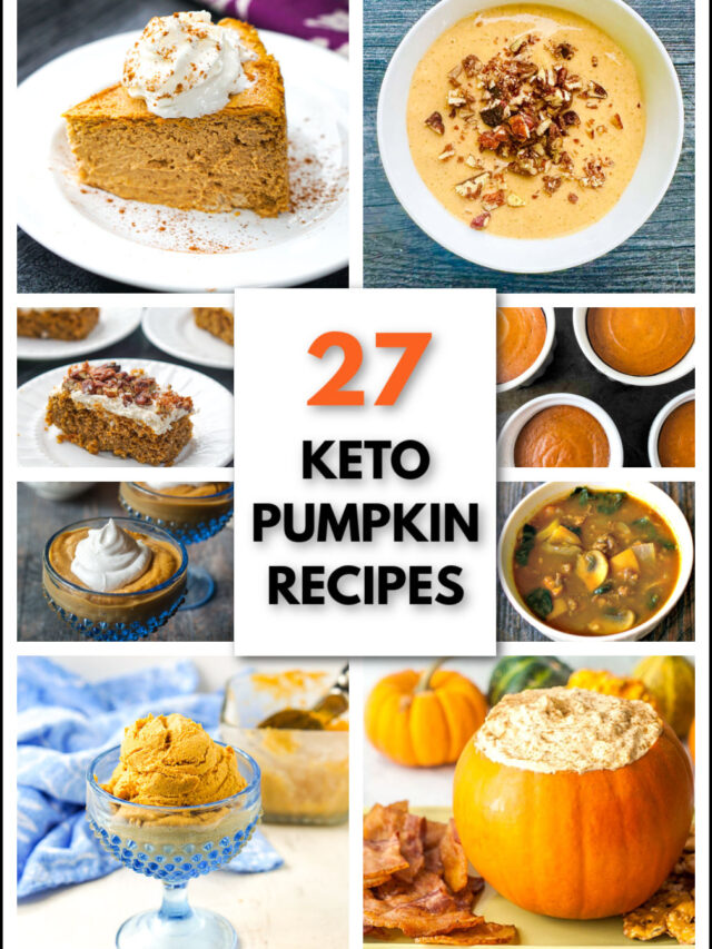 27 Easy Keto Pumpkin Recipes