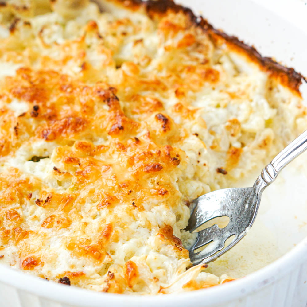 Instant pot discount cauliflower au gratin