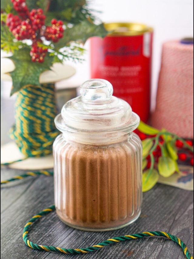 Keto Hot Chocolate Mix – great homemade gift!