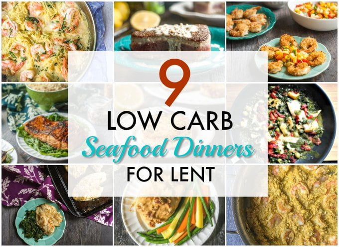 9 Delicious & Easy Low Carb Seafood Recipes for Fish Fridays!