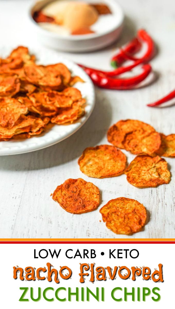 Nacho Keto Zucchini Chips In The Dehydrator Or Oven (Healthy Snack)