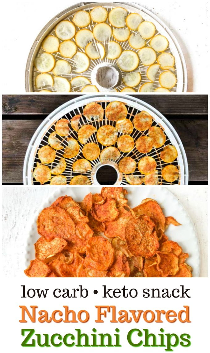 Nacho Keto Zucchini Chips In The Dehydrator Or Oven (Healthy Snack)