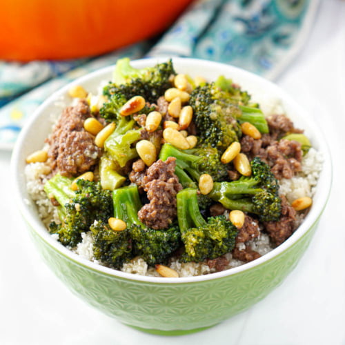 Keto Ground Beef and Broccoli Recipe easy keto dinner in 15 minutes!