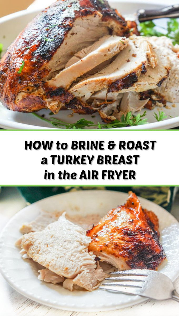 Roasted Air Fryer Turkey Breast Recipe easy keto turkey dinner all year!