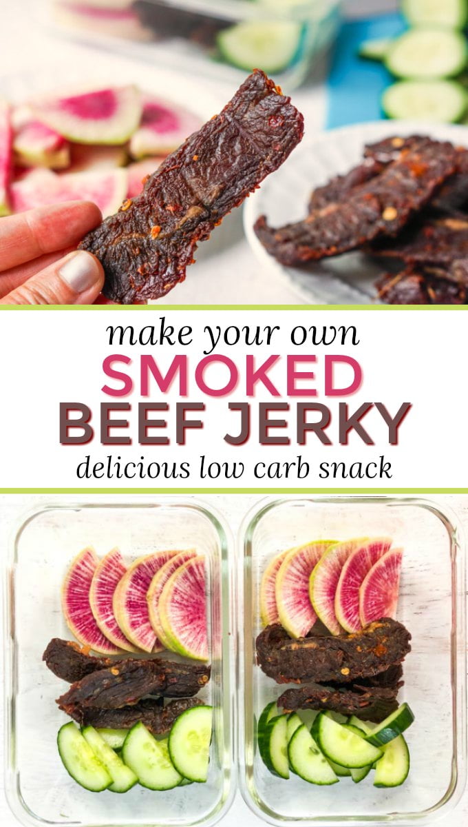 Make Your Own Smoked Beef Jerky - Low Carb Snack | My Life Cookbook