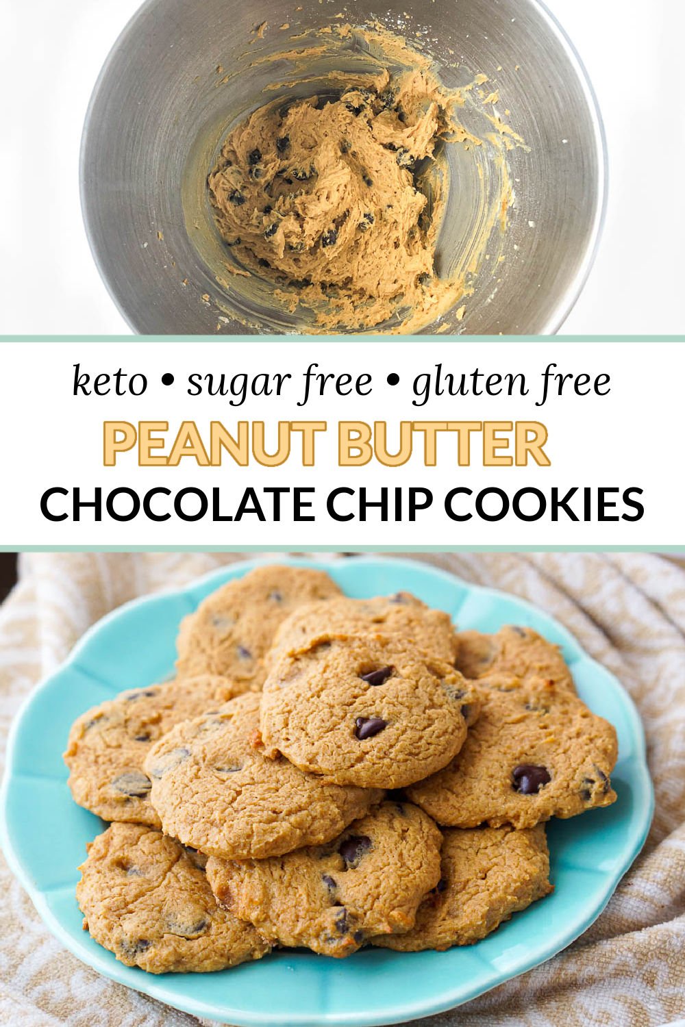 Peanut Butter Keto Cream Cheese Cookies Recipe Gluten & Sugar Free