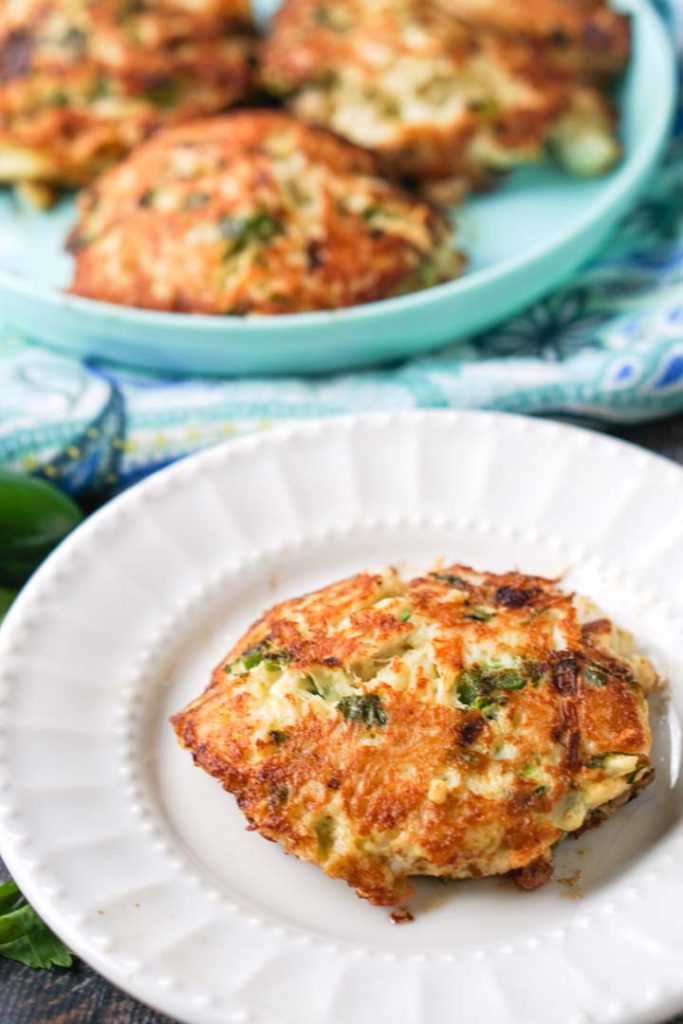 Easy Low Carb Crab Cakes With Jalapeno & Lime - Done In 15 Minutes