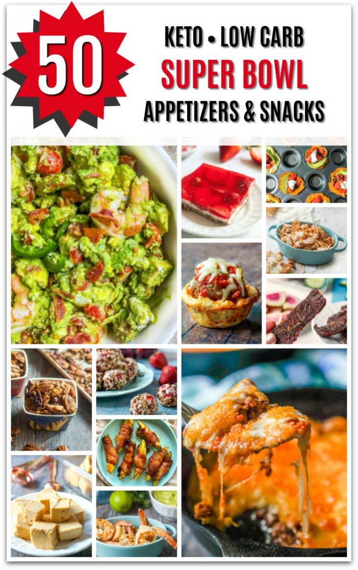 50 Low Carb Super Bowl Snacks & Appetizers Great For A Party! My