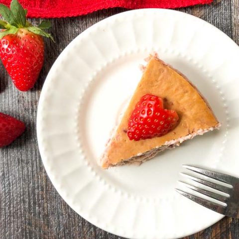 Super Easy Keto Berry Cheesecake in the Air Fryer