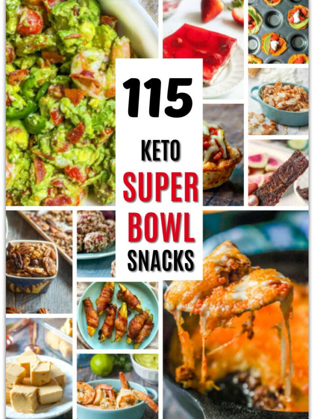 115 Easy Keto Super Bowl Appetizers