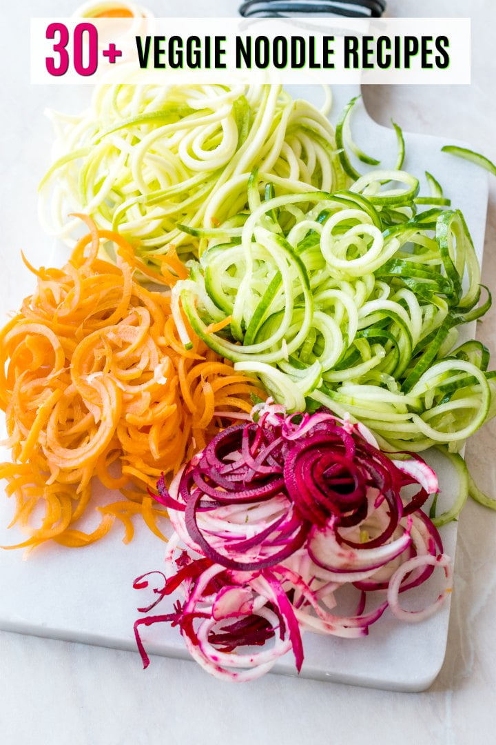 pasta salad recipes with veggie spiral noodles