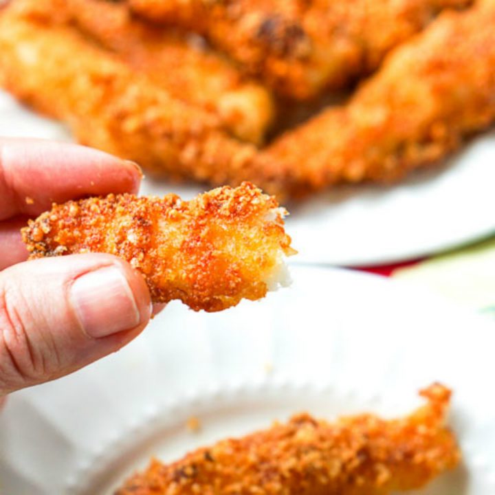 Easy Pork Rind Breading for Low Carb Fried Chicken, Fish etc.