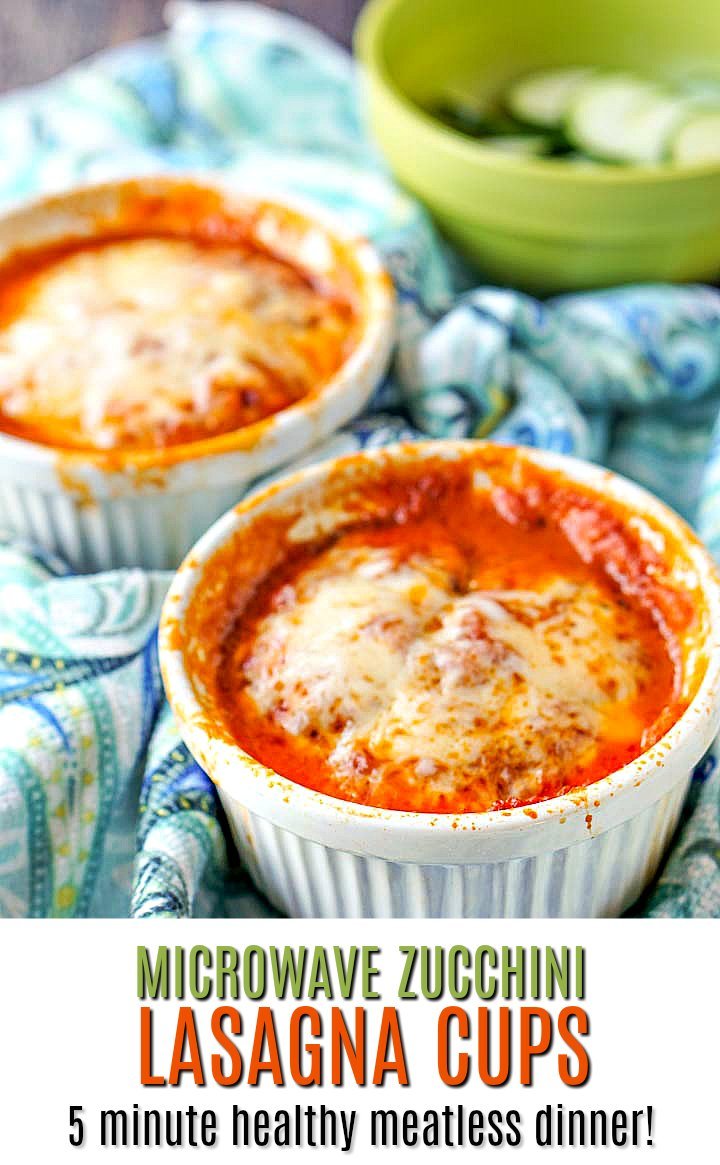Mini Zucchini Lasagna Cups 5 Minutes In The Microwave My Life Cookbook