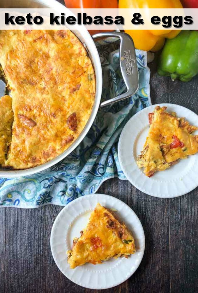 Keto Breakfast Kielbasa Casserole Recipe Low Carb & High Protein
