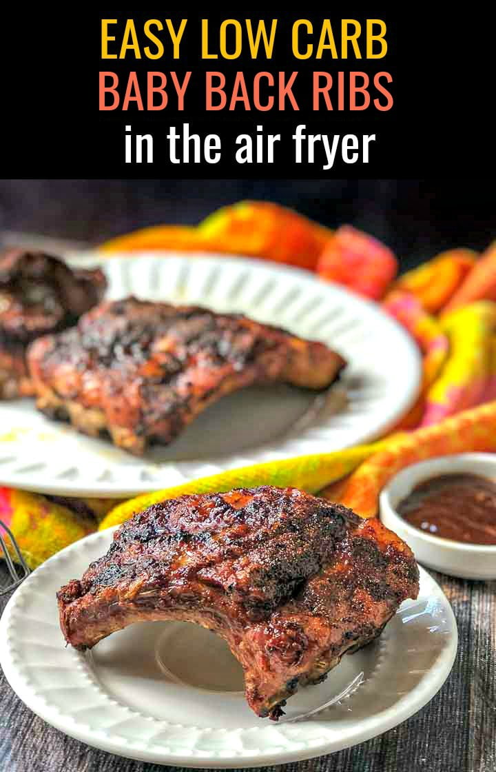 How to make low carb baby back ribs in the air fryer!