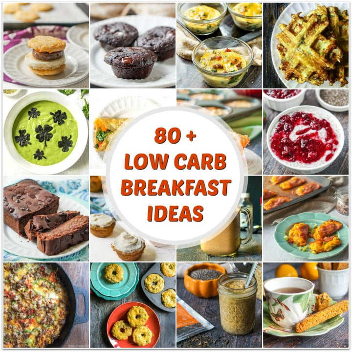 Easy Keto Low Carb Breakfast Ideas and Recipes - Over 80 recipes!