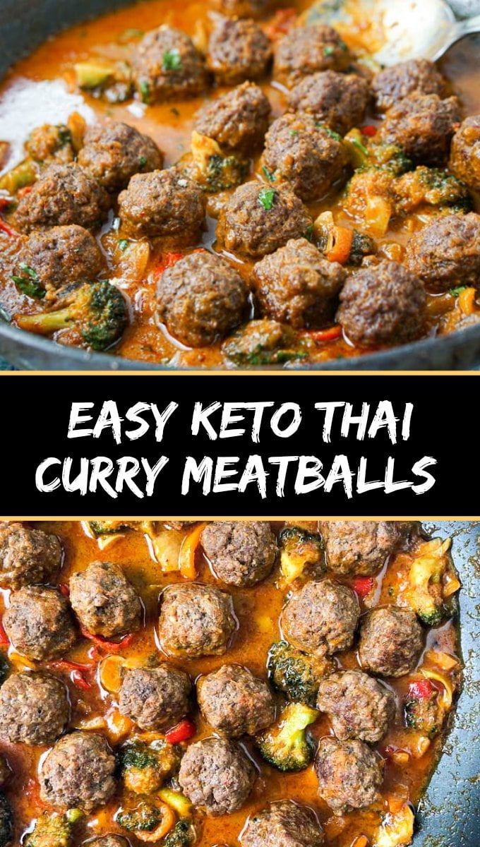 Easy Thai Curry Meatballs Recipe Tasty Low Carb Dinner! My Life