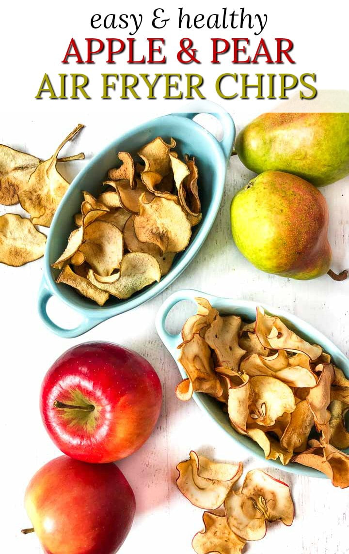 Healthy Apple Chips Recipe In The Air Fryer My Life Cookbook