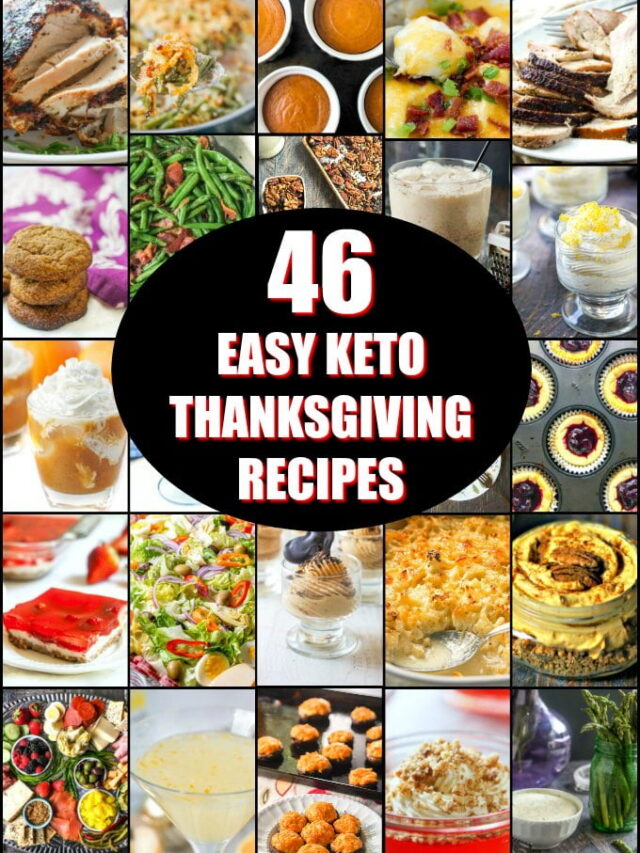 46 Easy Keto Thanksgiving Recipes