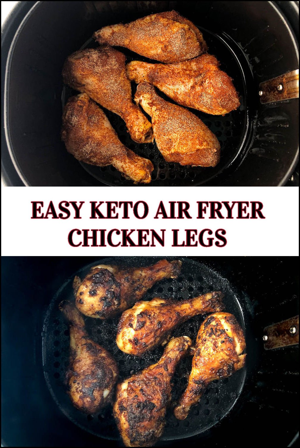 Air Fryer Chicken Legs Recipe Easy, Keto Crispy Chicken Drumsticks!