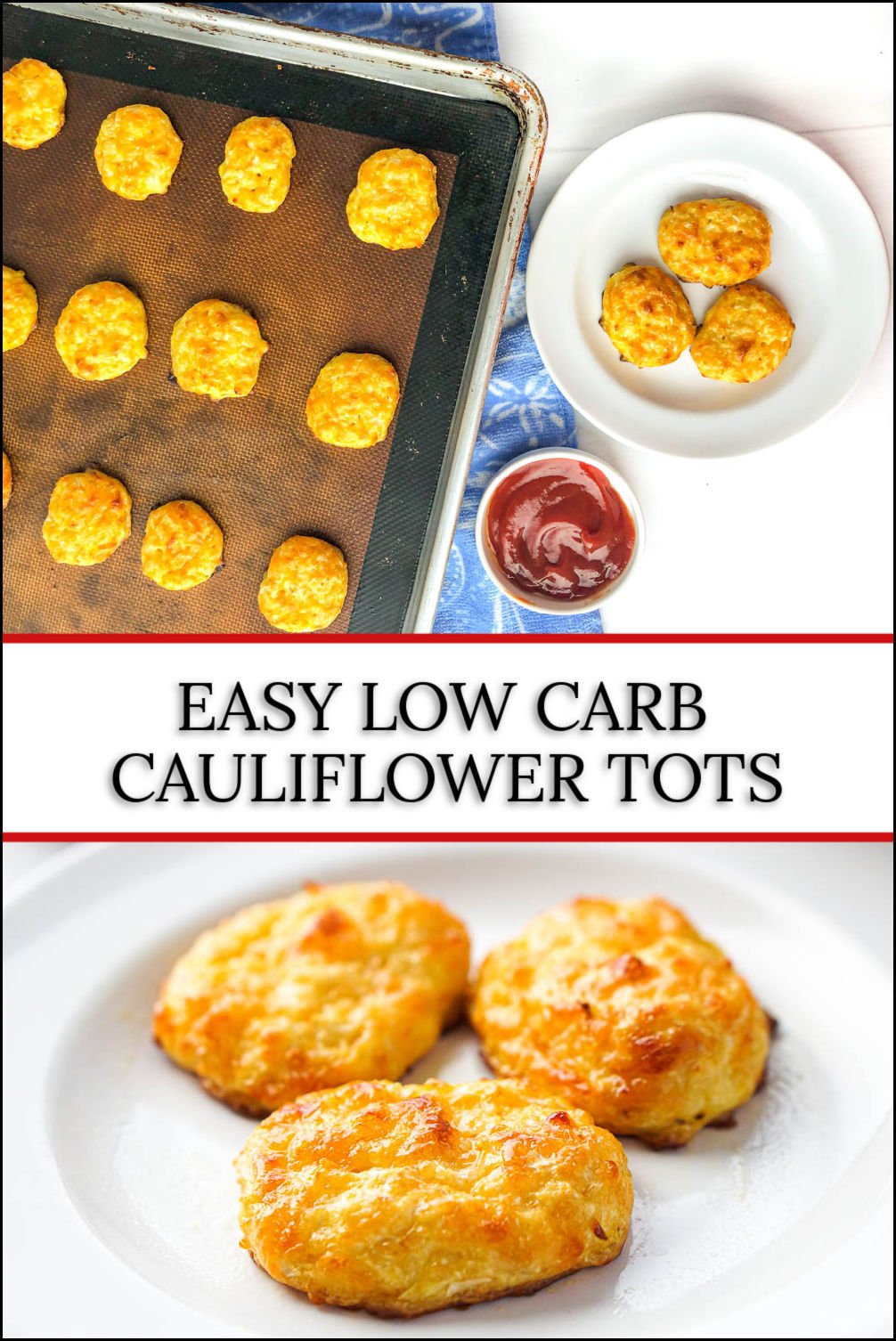 Keto Cauliflower Tots Recipe easy, tastyketo snack or side dish!
