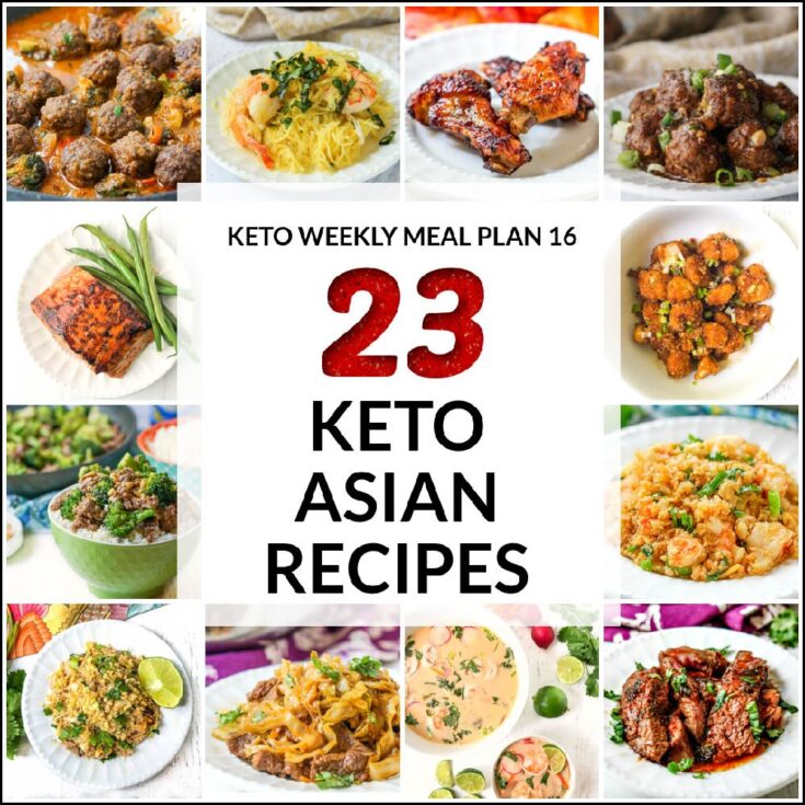 23 Keto Asian Recipes - easy low carb meals with Chinese & Thai flavors!