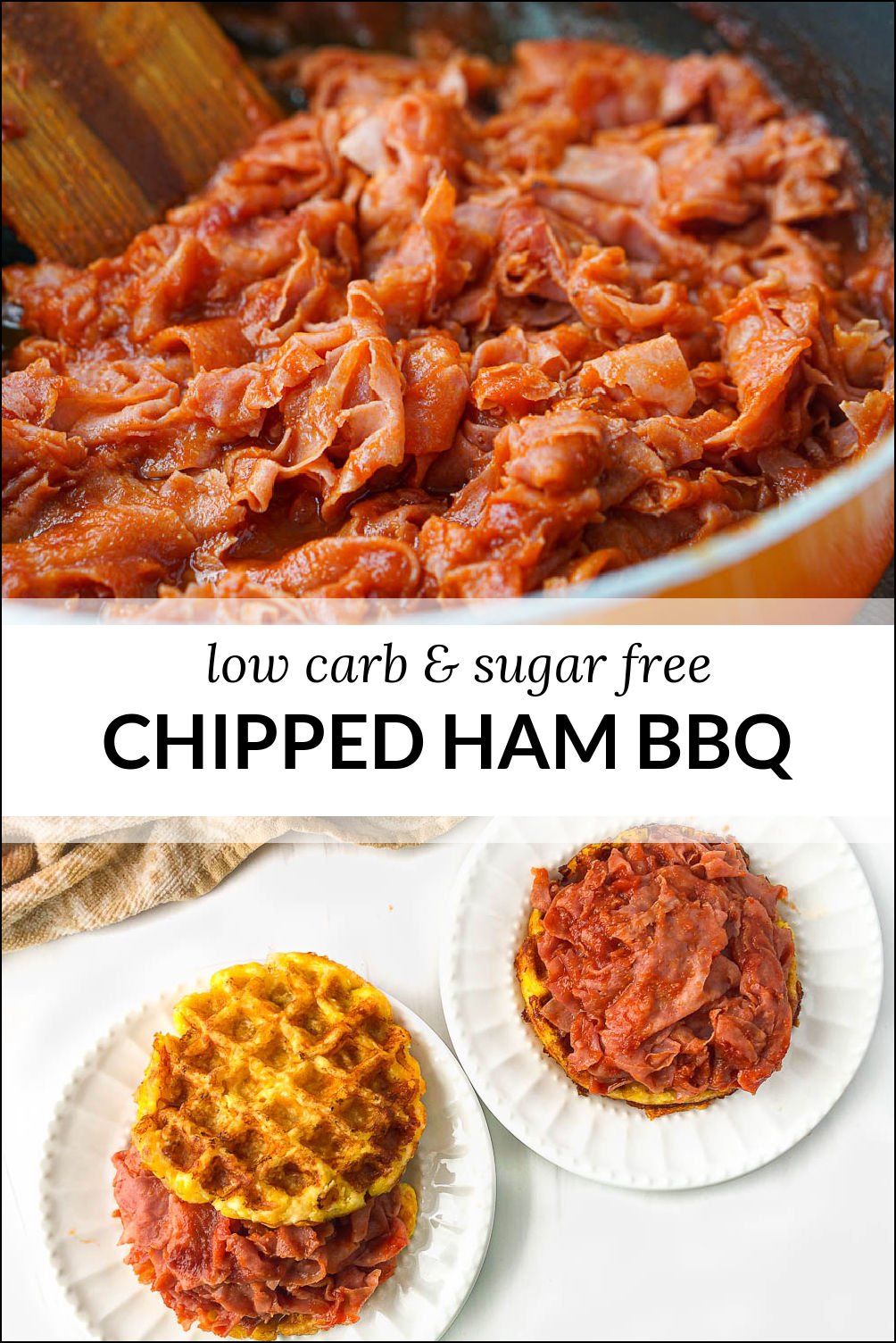 Low Carb Chipped Ham BBQ Recipe Pittsburgh ham bbq (low carb vers)
